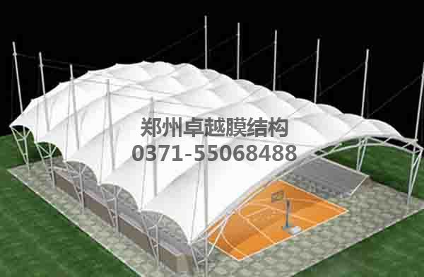 篮球场顶棚酷游平台地址ku113结构设计方案赏析一